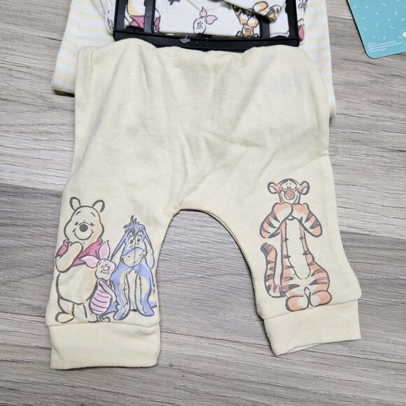 Disney Baby Winnie The Pooh Pants Jogger 3 Pack Newborn - Picture 4 of 4